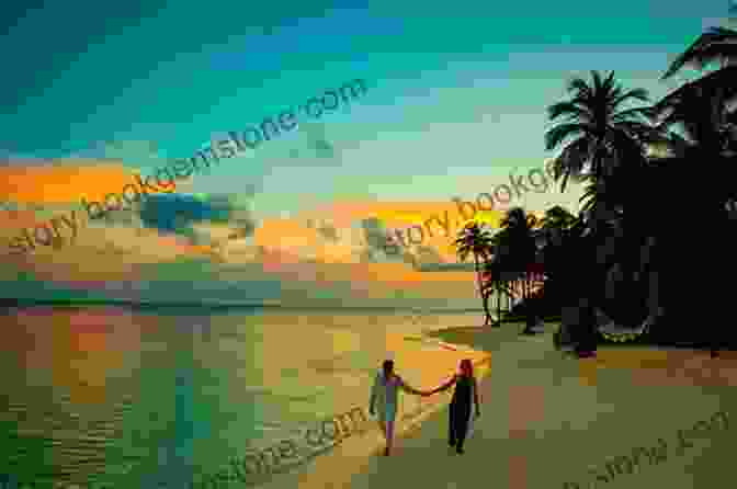 A Couple Relaxing On A Tropical Beach, With A Stunning Sunset In The Background Come Una Notte A Bali