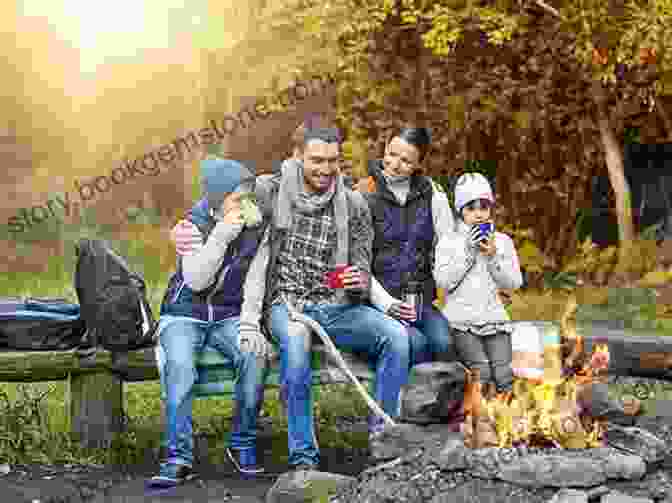 A Family Sitting Around A Campfire, Reading And Learning Together Free Spirit: Growing Up On The Road And Off The Grid