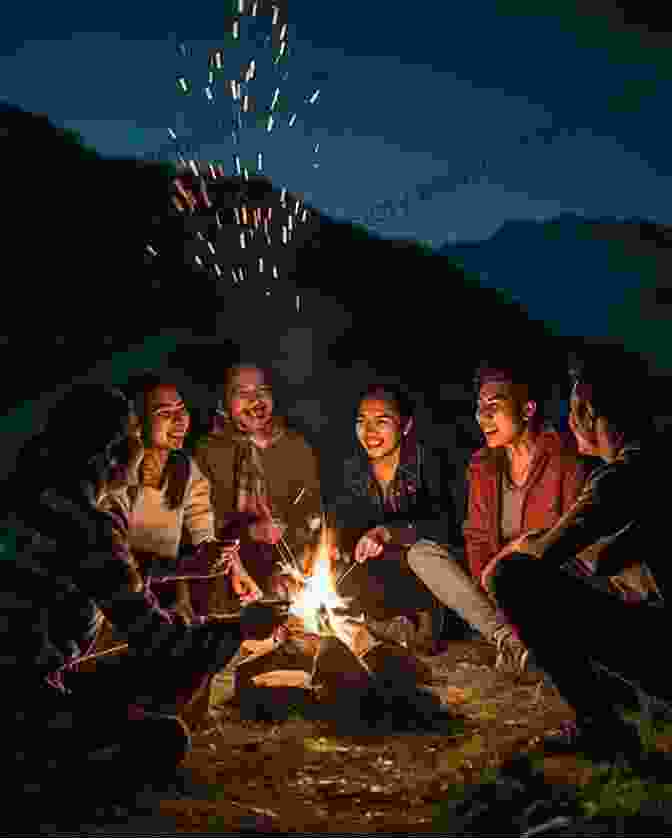 A Group Of Friends Sitting Around A Campfire, Sharing Stories And Laughter Under The Starry Sky At Shady Oaks Bob And Nikki. Shady Oaks (Bob And Nikki 3)