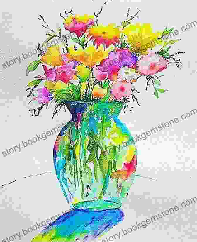 A Loose Floral Watercolor Painting Of A Bouquet Of Flowers In A Vase Painting Loose Florals For Beginners