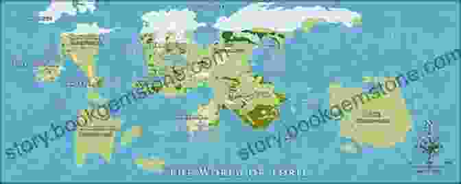 A Map Of The World Of The Legend Of Zero Forgotten The Legend Of ZERO: Forgotten