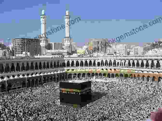 A Panoramic View Of The Grand Mosque In Mecca, With The Kaaba At Its Center. Mecca The Blessed Medina The Radiant: The Holiest Cities Of Islam