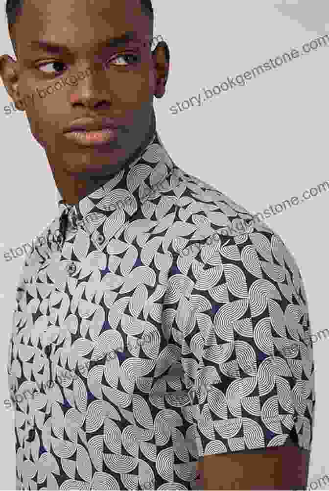 A Photo Of A Person Wearing A Block Printed T Shirt. Print It : 25 Projects Using Hand Printing Techniques For Fabric Paper And Upcycling