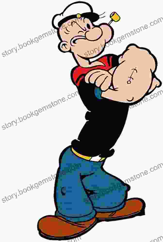 A Promotional Image Of Popeye The Sailor In A 1960s Cartoon, Standing With His Arms Crossed And A Determined Expression. Popeye The Sailor: The 1960s TV Cartoons