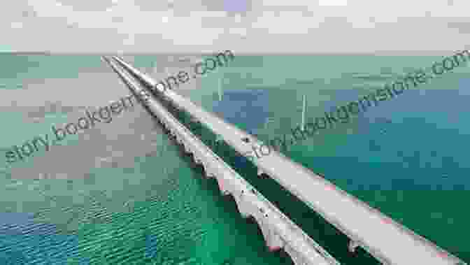 Aerial View Of The Overseas Highway, With Turquoise Waters And Bridges Hollywood Death And Scandal Sites: Seventeen Driving Tours With Directions And The Full Story 2d Ed