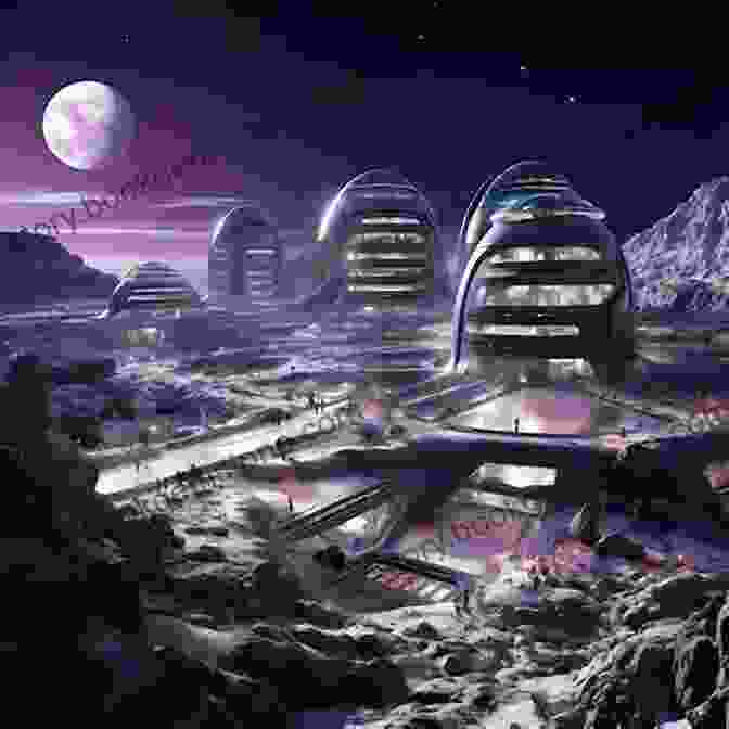 Alpha Colony, A Futuristic Settlement Nestled Amidst A Breathtaking Alien Landscape Portents: Alpha Colony 6 John Walker