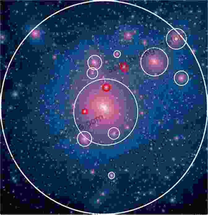 An Illustration Of A Dark Matter Halo Surrounding A Galaxy, As Depicted By Computer Simulations. The Disordered Cosmos: A Journey Into Dark Matter Spacetime And Dreams Deferred