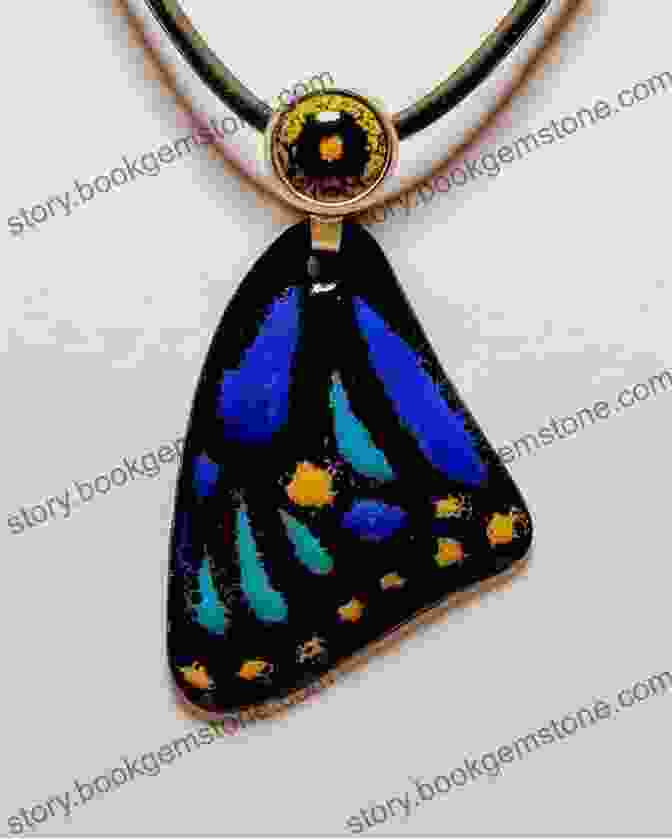 An Image Of A Beautiful Torch Fired Enamel Pendant Featuring Intricate Patterns And Vibrant Colors. Torch Fired Enamel Jewelry For Beginners