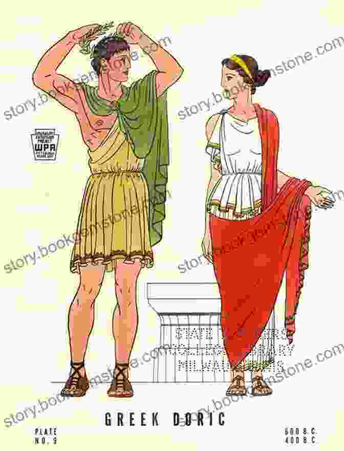 Ancient Greek Clothing Historic Costume In Pictures (Dover Fashion And Costumes)