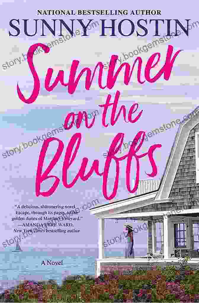 Book Cover Of 'Summer On The Bluffs' Featuring A Woman Standing On A Beach Looking Out At The Ocean Summer On The Bluffs: A Novel (Summer Beach 1)