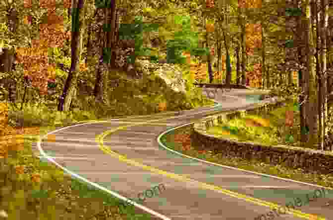 Car Driving Along Skyline Drive, With Rolling Hills And Forests In The Background Hollywood Death And Scandal Sites: Seventeen Driving Tours With Directions And The Full Story 2d Ed