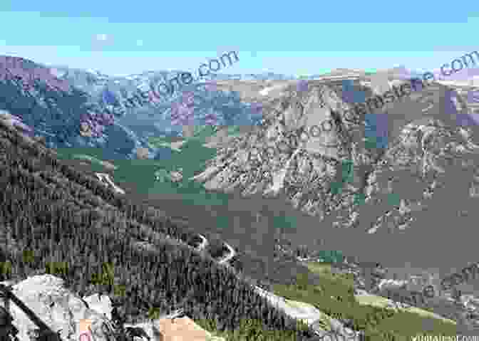 Car Driving On Beartooth Highway, With Mountains, Waterfalls, And Wildflowers In The Background Hollywood Death And Scandal Sites: Seventeen Driving Tours With Directions And The Full Story 2d Ed