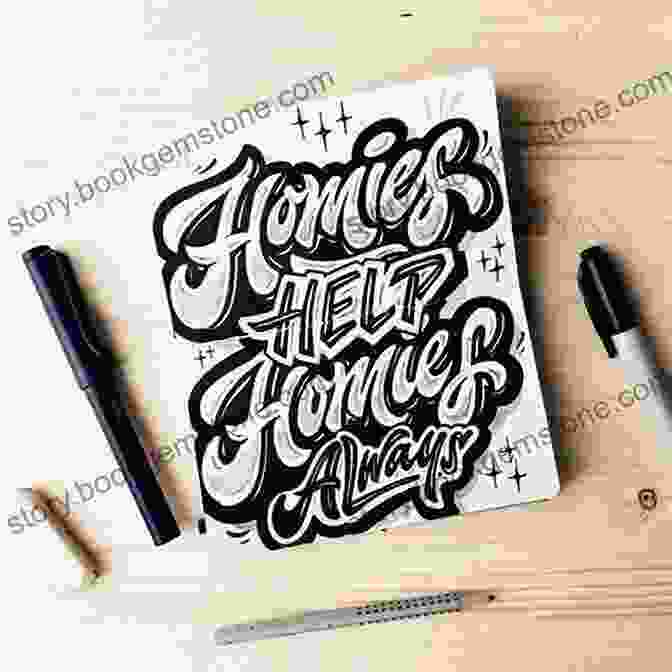 Hand Drawn Typography Graphic Dirty Fingernails: A One Of A Kind Collection Of Graphics Uniquely Designed By Hand