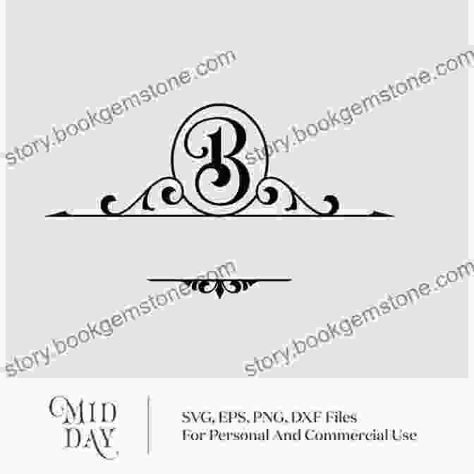 Intricate Monogram With Flourishes And Serifs Monograms And Alphabetic Devices (Lettering Calligraphy Typography)