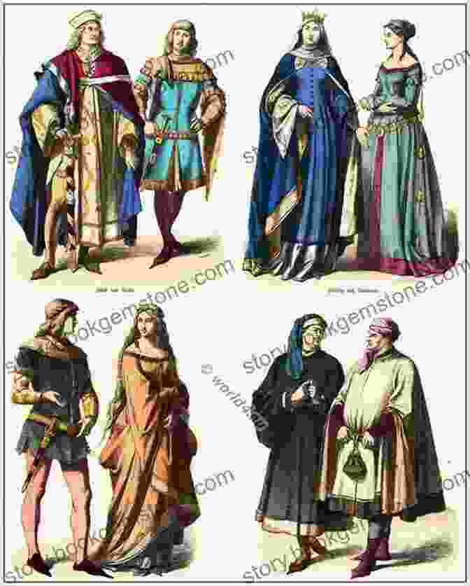 Medieval European Clothing Historic Costume In Pictures (Dover Fashion And Costumes)