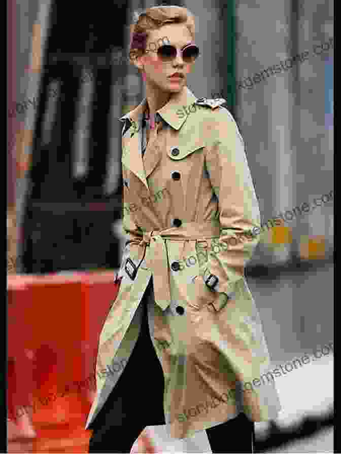 Model Wearing A Trench Coat Fifty Fashion Looks That Changed The World (1960s): Design Museum Fifty