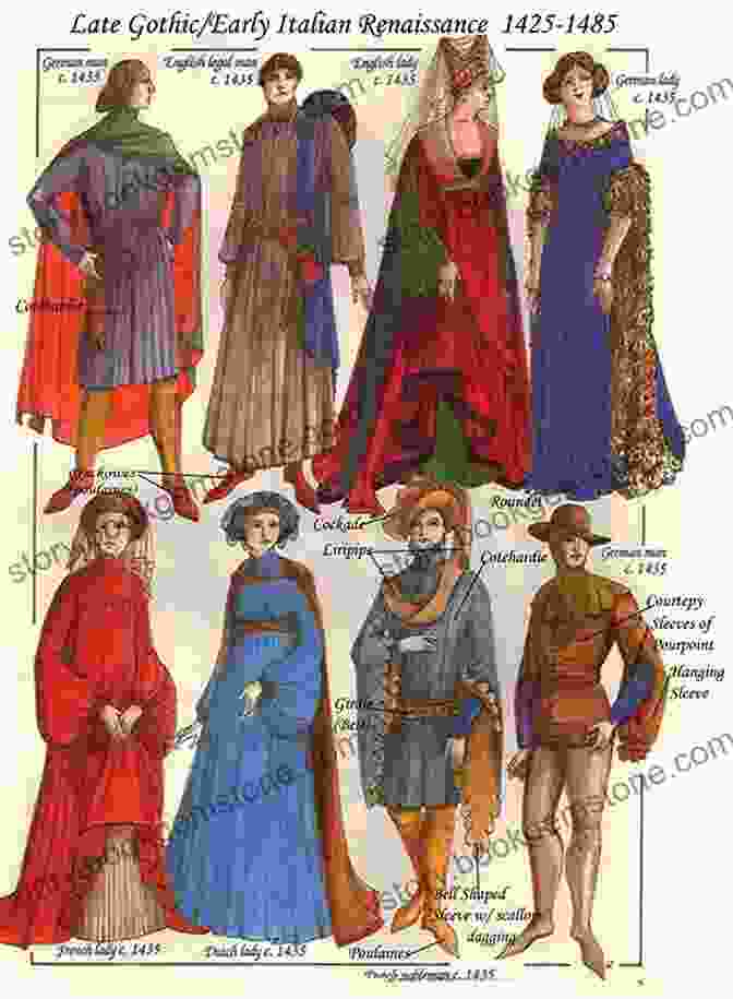 Renaissance European Clothing Historic Costume In Pictures (Dover Fashion And Costumes)