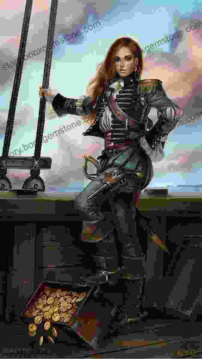 Sarah Connor, A Young Woman Disguised As A Man, Standing On The Deck Of A Privateer Ship, Holding A Sword And Looking Out To Sea With Determination In Her Eyes Out Of The Tank (Privateer Tales 7)