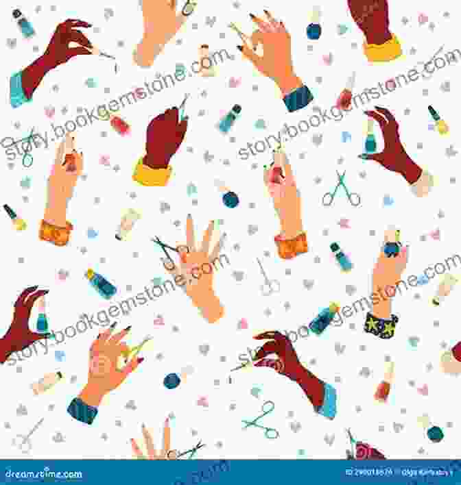 Seamless Patterns Graphic Dirty Fingernails: A One Of A Kind Collection Of Graphics Uniquely Designed By Hand