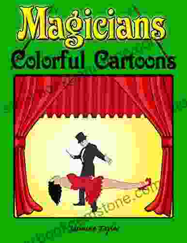 Magicians Colorful Cartoon Illustrations Jasmine Taylor